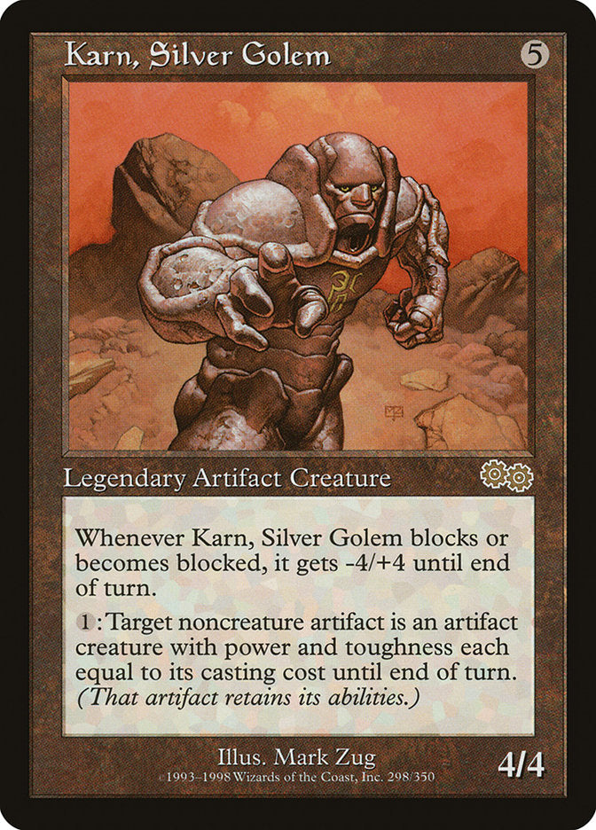 Karn, Silver Golem [Urza's Saga] | Total Play
