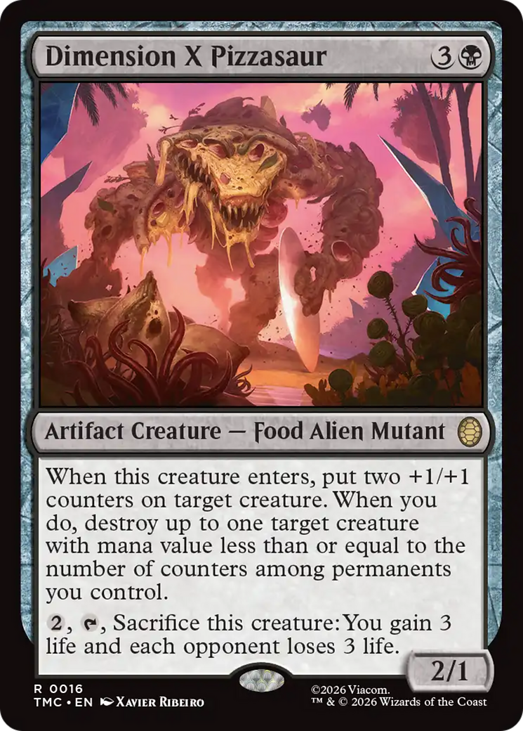 Dimension X Pizzasaur [Teenage Mutant Ninja Turtles Commander] | Total Play