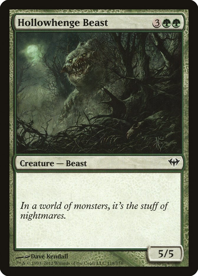 Hollowhenge Beast [Dark Ascension] | Total Play
