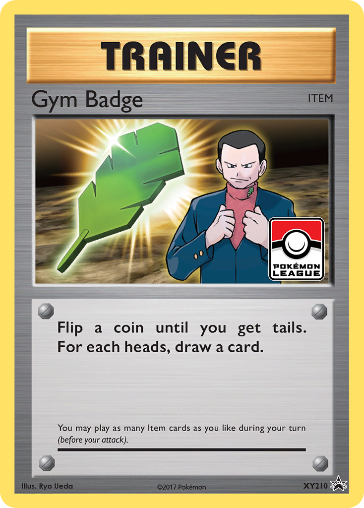 Gym Badge (XY210) (Giovanni) [XY: Black Star Promos] | Total Play