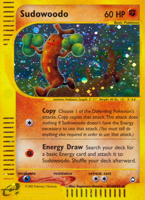 Sudowoodo (H24/H32) [Aquapolis] | Total Play