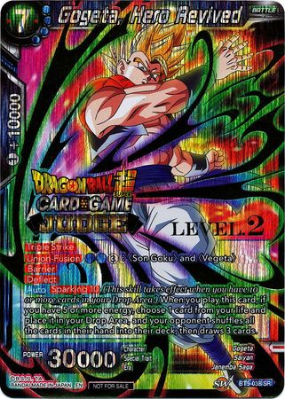 Gogeta, Hero Revived (Level 2) (BT5-038) [Judge Promotion Cards] | Total Play