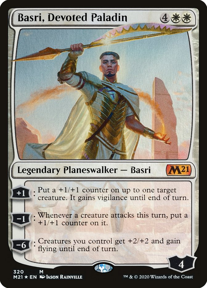 Basri, Devoted Paladin [Core Set 2021] | Total Play
