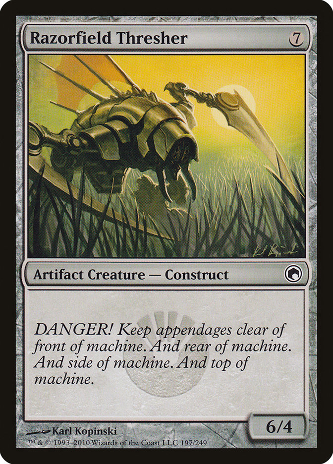 Razorfield Thresher [Scars of Mirrodin] | Total Play