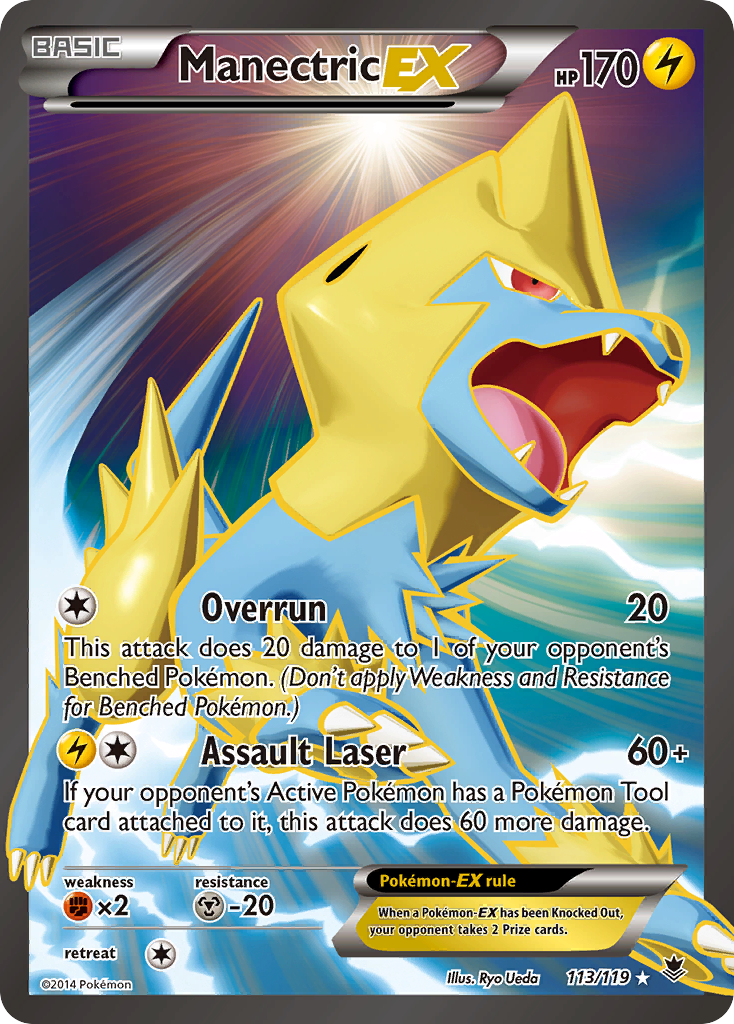 Manectric EX (113/119) [XY: Phantom Forces] | Total Play