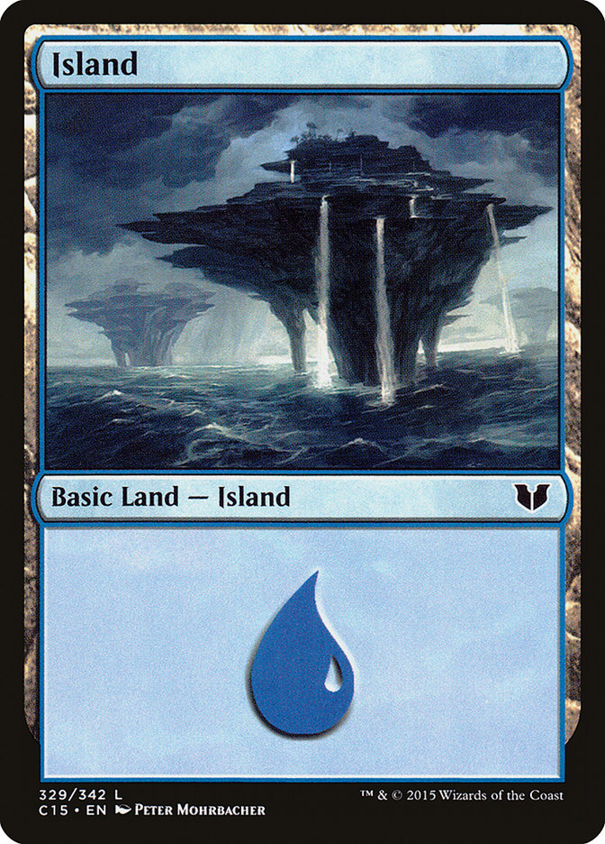 Island (329) [Commander 2015] | Total Play