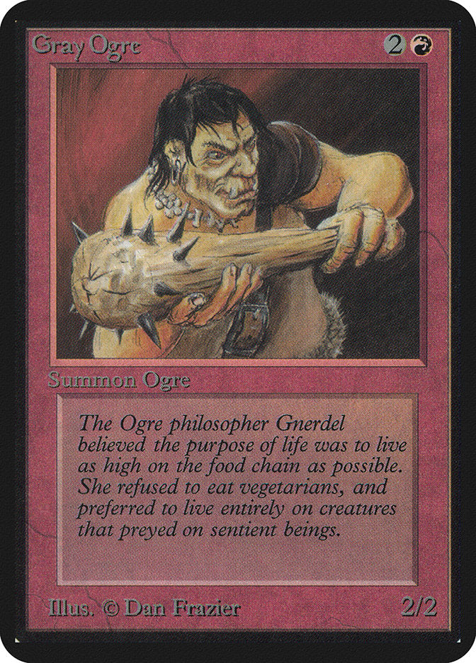 Gray Ogre [Alpha Edition] | Total Play