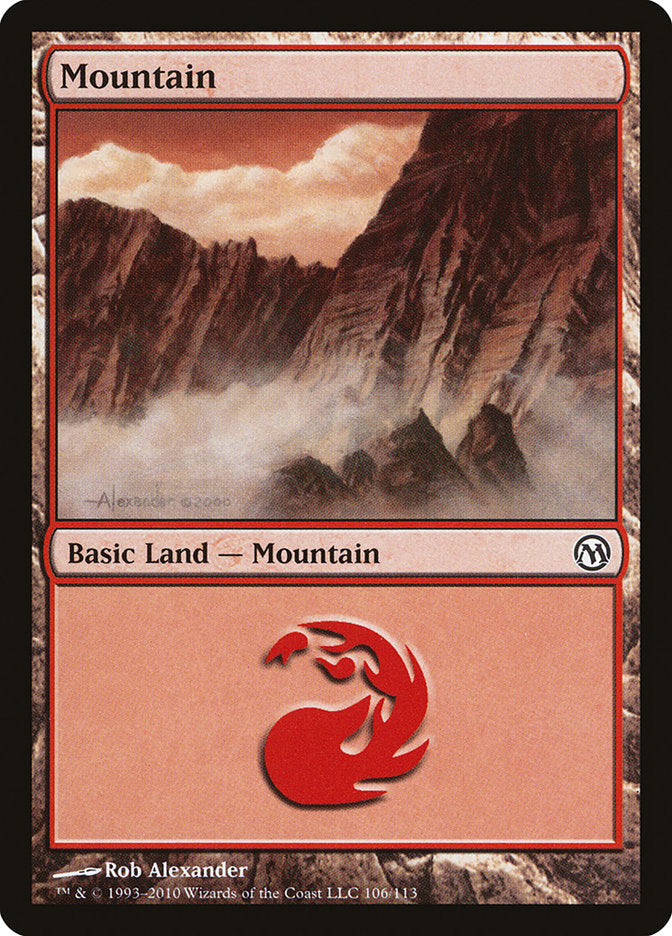 Mountain (106) [Duels of the Planeswalkers] | Total Play