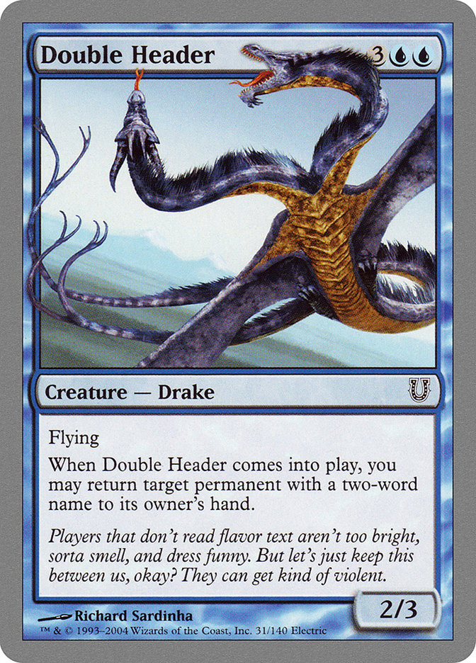 Double Header [Unhinged] | Total Play