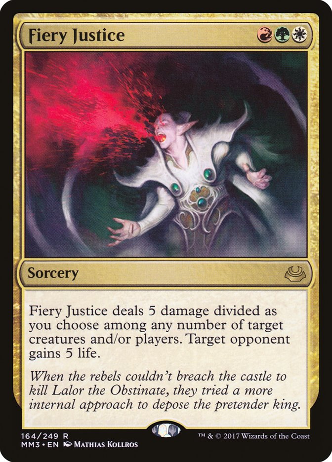 Fiery Justice [Modern Masters 2017] | Total Play