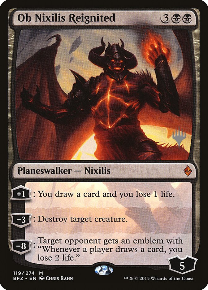 Ob Nixilis Reignited (Promo Pack) [Battle for Zendikar Promos] | Total Play