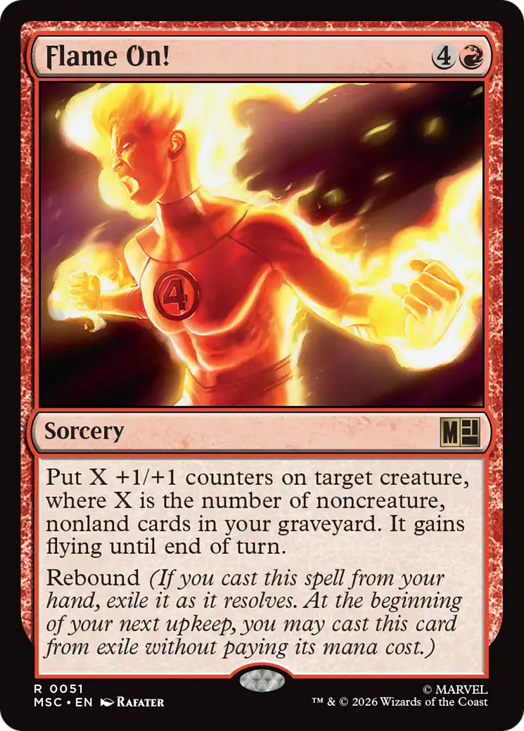 Flame On! [Marvel Super Heroes Commander] | Total Play