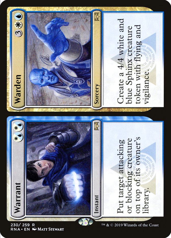 Warrant // Warden [Ravnica Allegiance] | Total Play