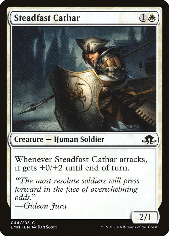 Steadfast Cathar [Eldritch Moon] | Total Play