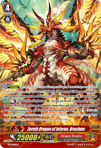 Zeroth Dragon of Inferno, Drachma (PR/0466EN) [Promo Cards] | Total Play