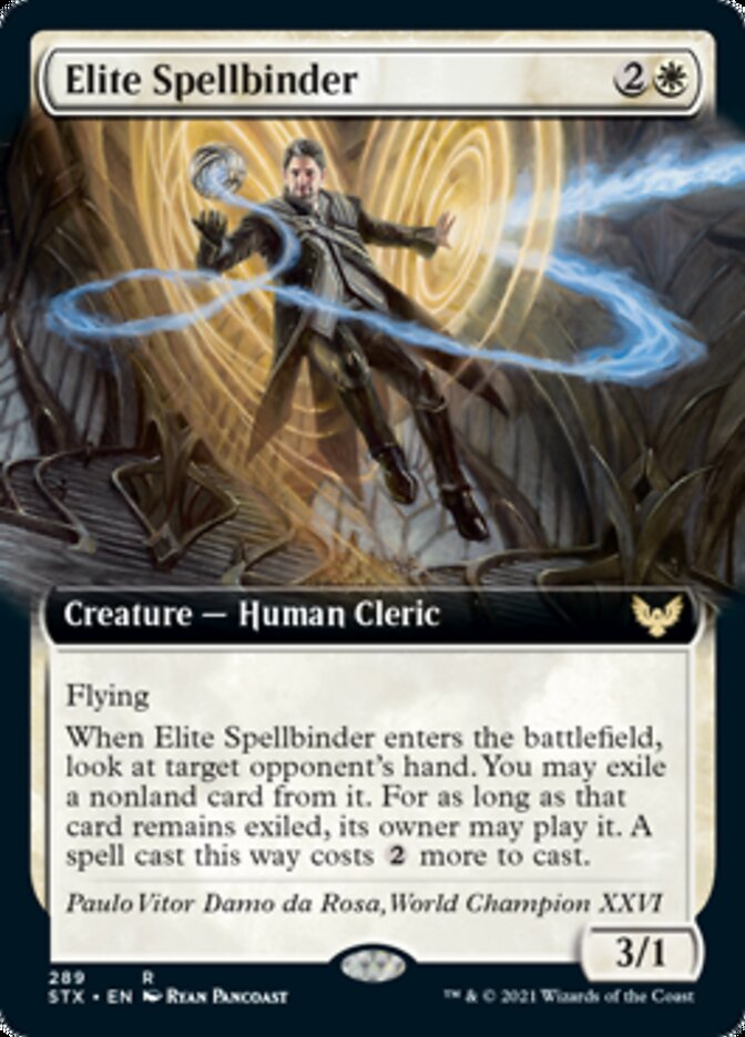 Elite Spellbinder (Extended Art) [Strixhaven: School of Mages] | Total Play