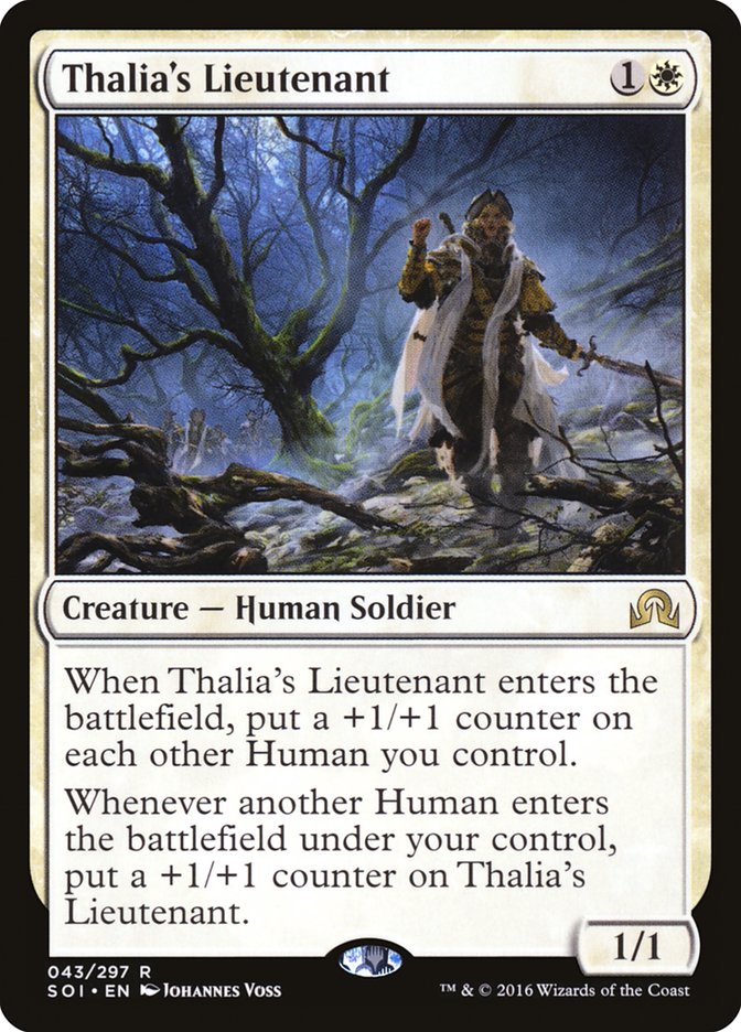 Thalia's Lieutenant [Shadows over Innistrad] | Total Play