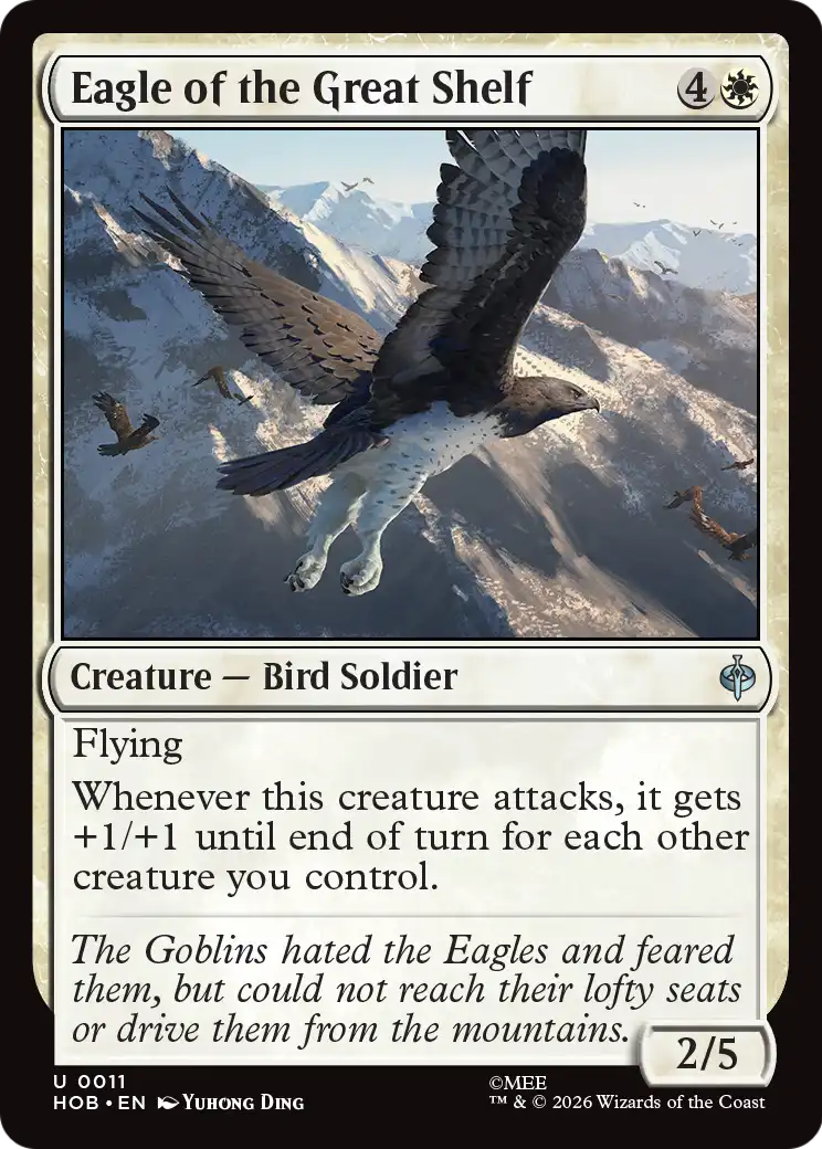 Eagle of the Great Shelf [The Hobbit] | Total Play