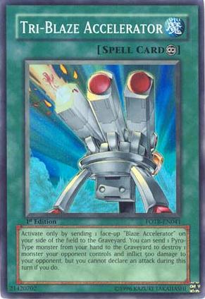 Tri-Blaze Accelerator [FOTB-EN041] Super Rare | Total Play