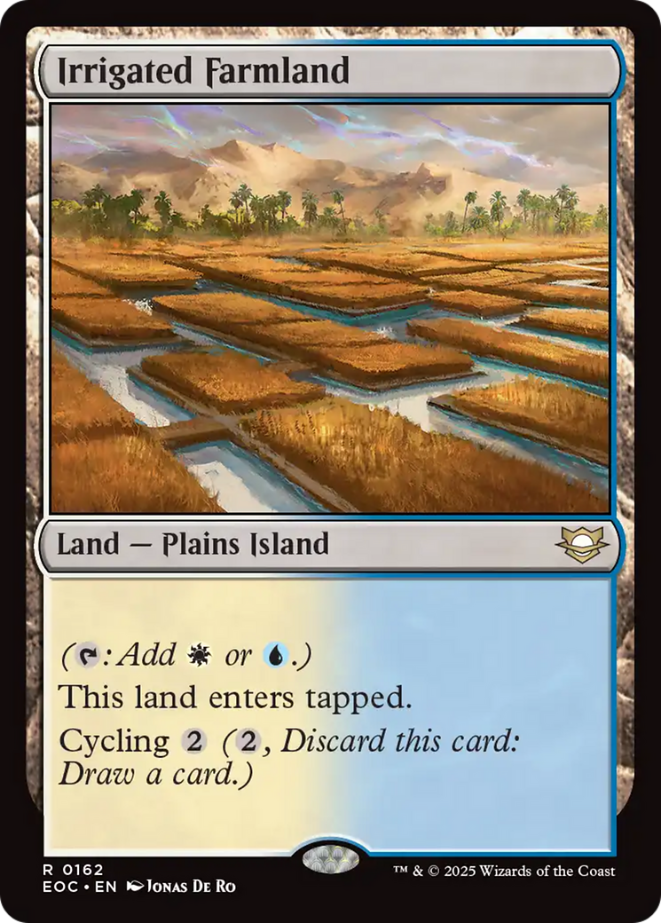 Irrigated Farmland [Edge of Eternities Commander] | Total Play