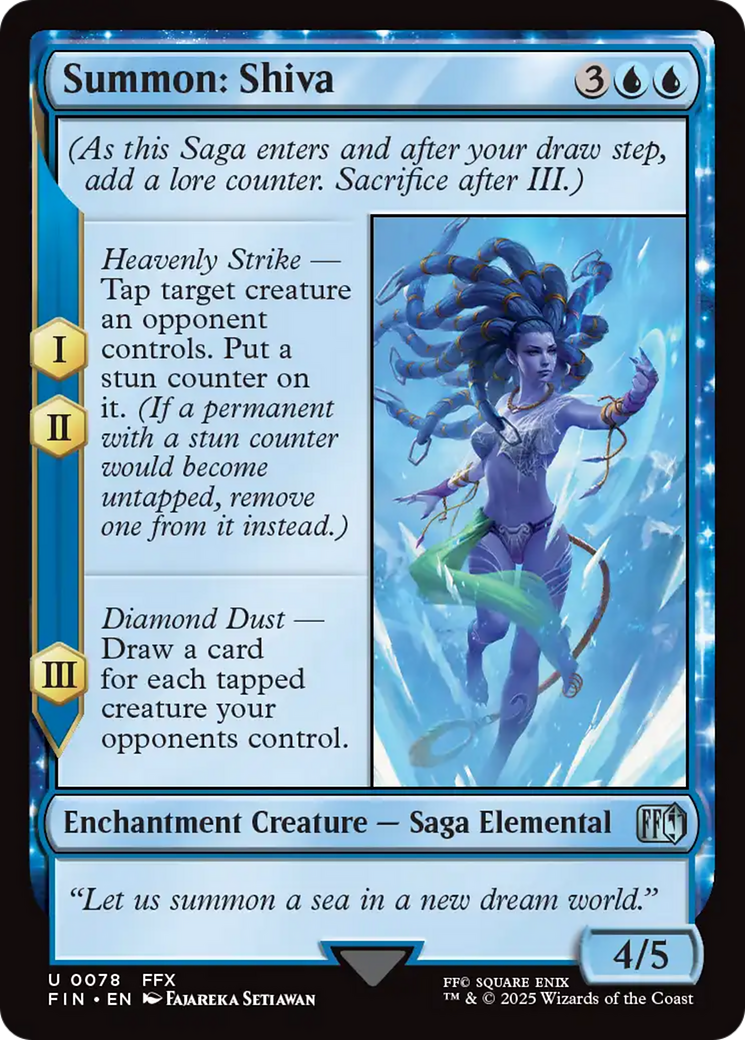 Summon: Shiva [FINAL FANTASY] | Total Play