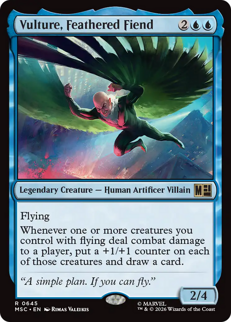 Vulture, Feathered Fiend [Marvel Super Heroes Commander] | Total Play