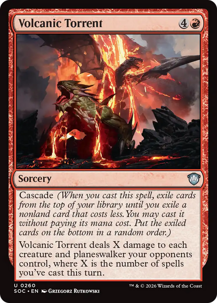 Volcanic Torrent [Secrets of Strixhaven Commander] | Total Play