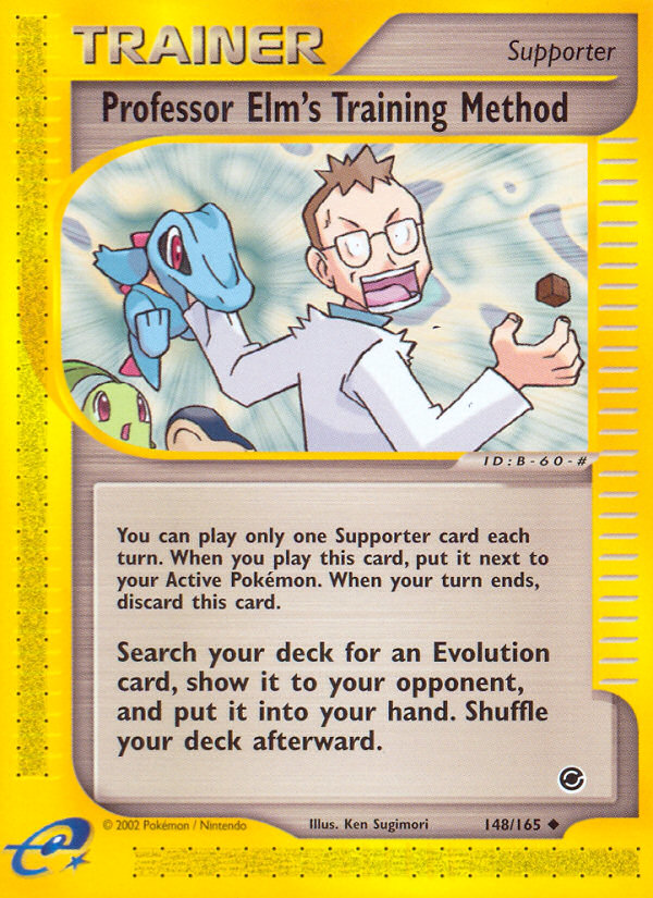 Professor Elm's Training Method (148/165) [Expedition: Base Set] | Total Play