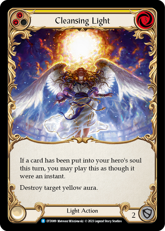 Cleansing Light (Yellow) [DTD089] (Dusk Till Dawn)  Rainbow Foil | Total Play