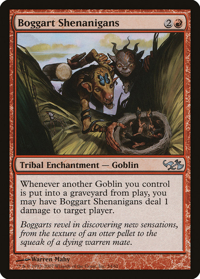 Boggart Shenanigans [Duel Decks: Elves vs. Goblins] | Total Play
