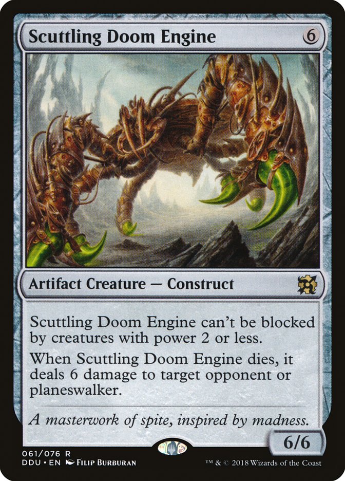 Scuttling Doom Engine [Duel Decks: Elves vs. Inventors] | Total Play