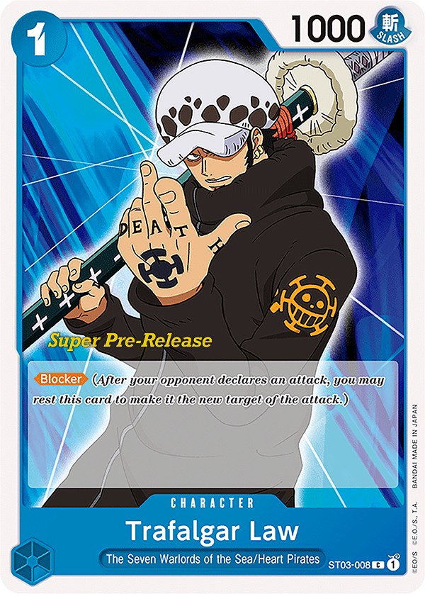 Trafalgar Law [Super Pre-Release Starter Deck: The Seven Warlords of the Sea] | Total Play