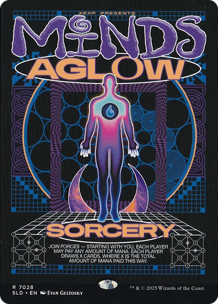 Minds Aglow (Rainbow Foil) [Secret Lair Drop Series] | Total Play