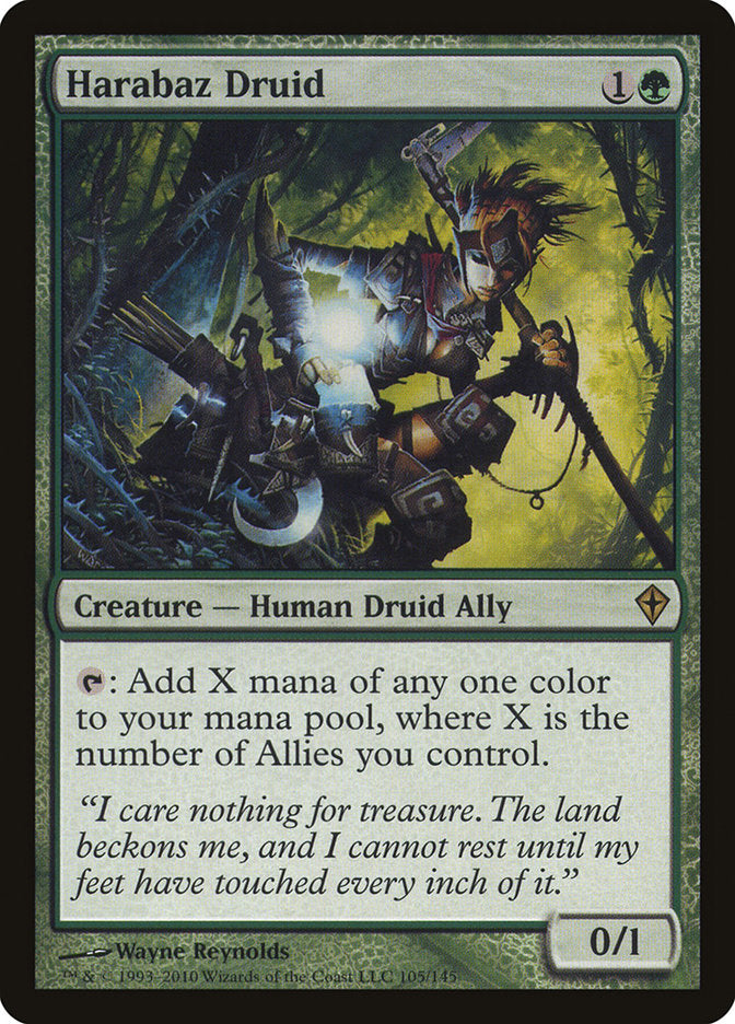 Harabaz Druid [Worldwake] | Total Play
