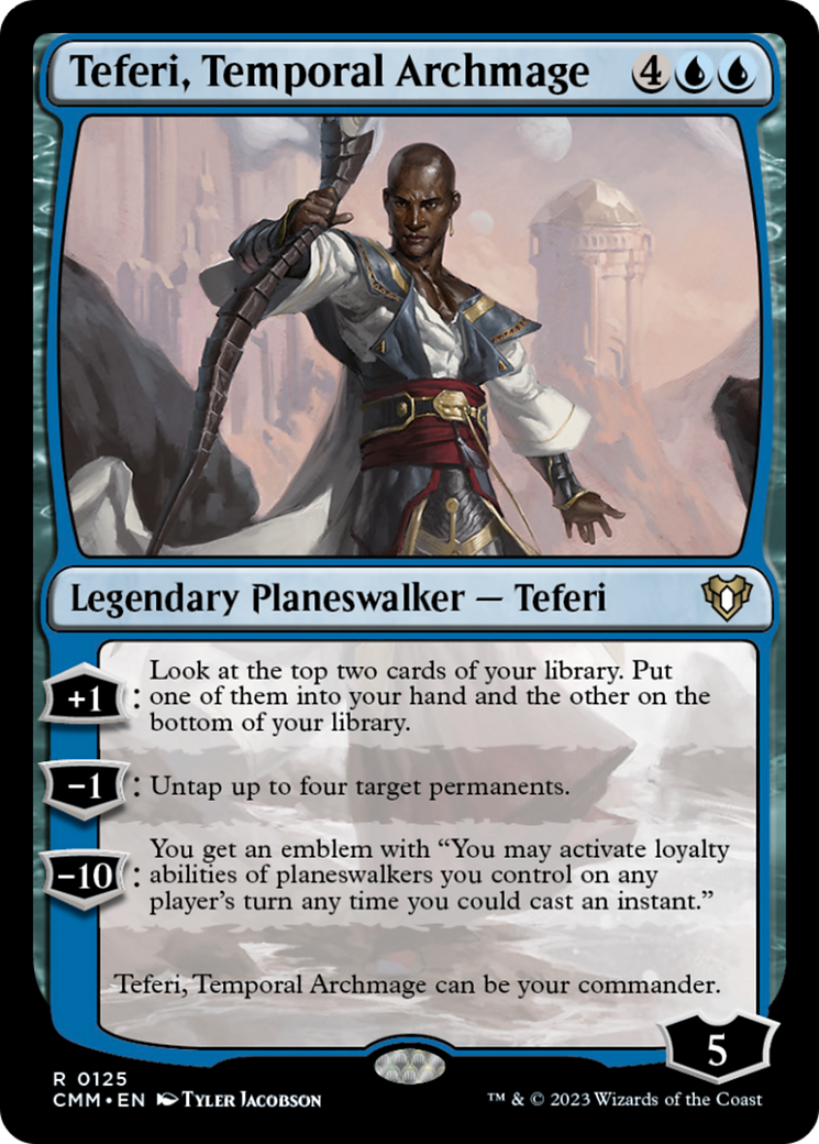 Teferi, Temporal Archmage [Commander Masters] | Total Play