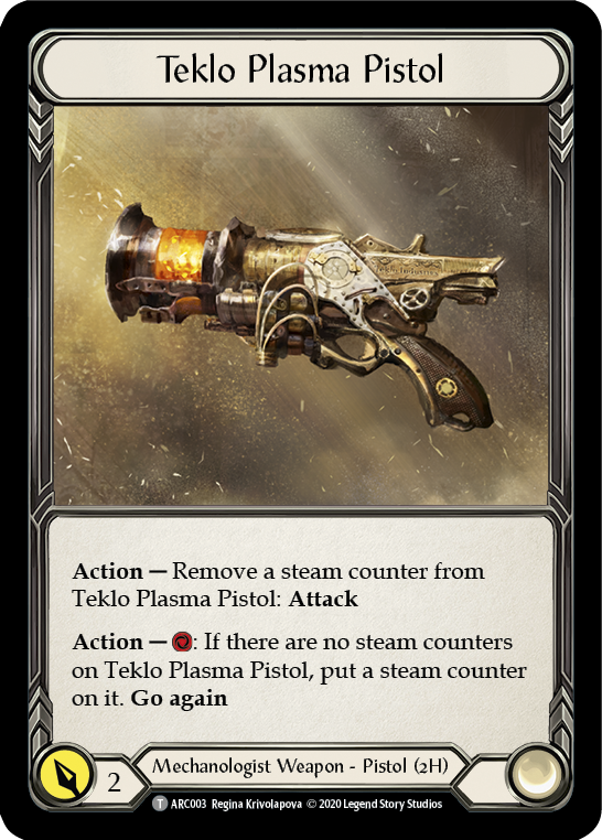 Kano // Teklo Plasma Pistol [U-ARC114 // U-ARC003] (Arcane Rising Unlimited)  Unlimited Normal | Total Play