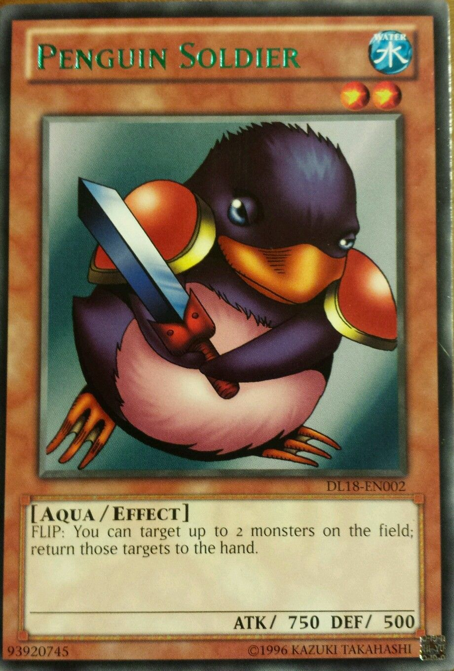 Penguin Soldier (Green - DL18) [DL18-EN002] Rare | Total Play