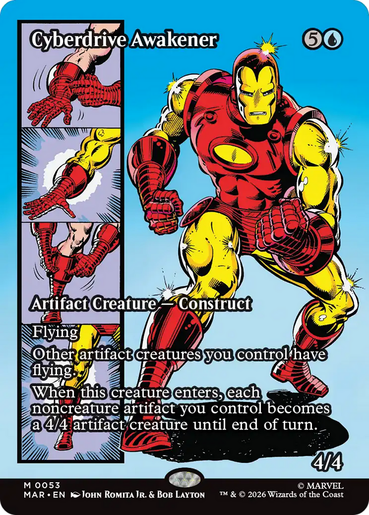 Cyberdrive Awakener (Borderless) [Marvel Universe: Eternal-Legal] | Total Play