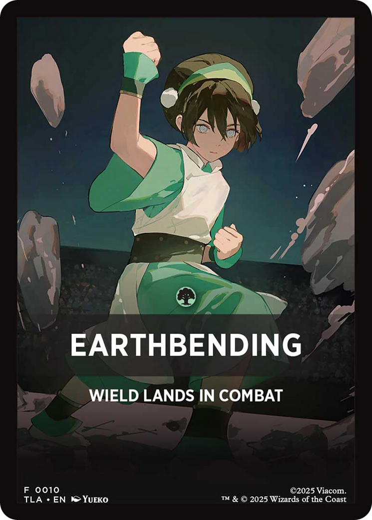 Earthbending Theme Card [Avatar: The Last Airbender] | Total Play