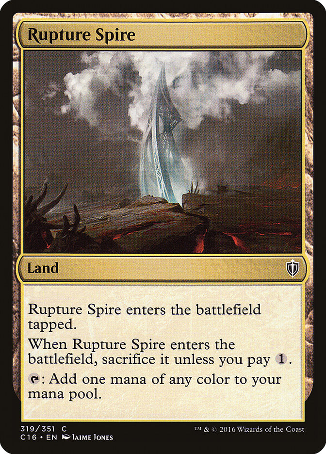 Rupture Spire [Commander 2016] | Total Play