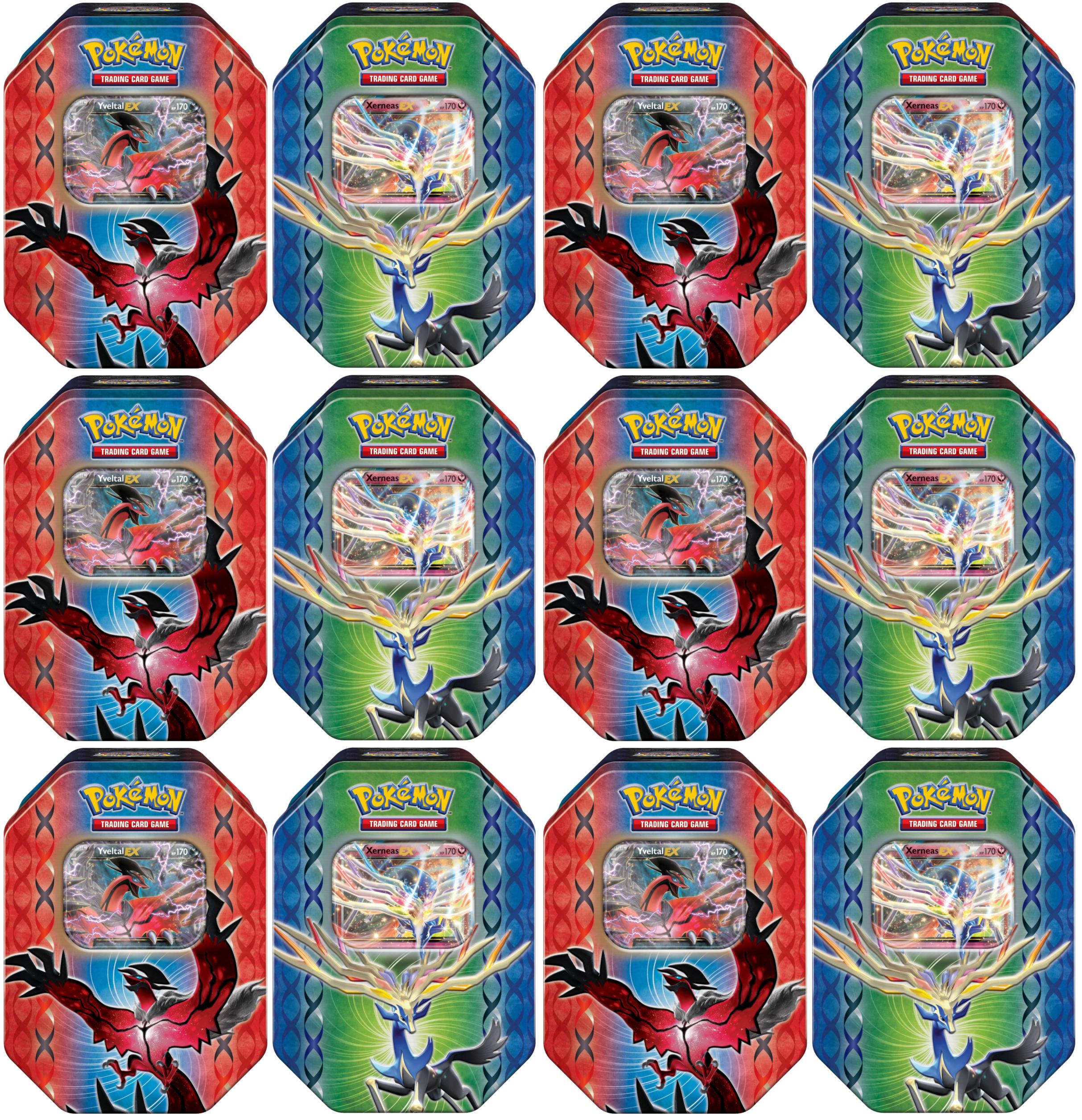 Legends of Kalos Collector's Tins Display | Total Play