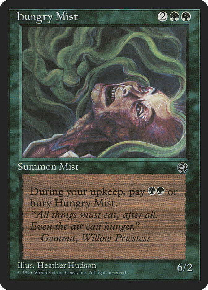 Hungry Mist (Gemma Flavor Text) [Homelands] | Total Play