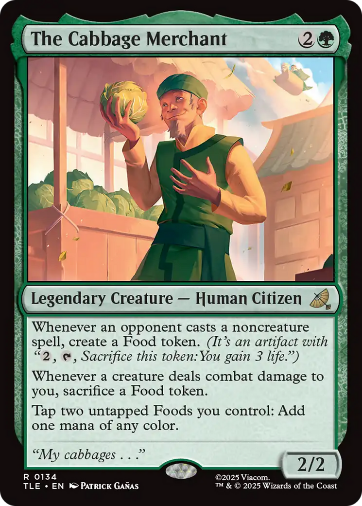The Cabbage Merchant [Avatar: The Last Airbender: Eternal-Legal] | Total Play