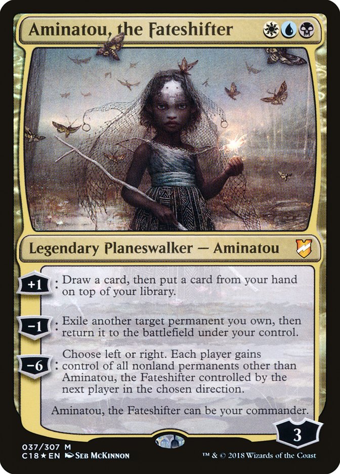 Aminatou, the Fateshifter [Commander 2018] | Total Play