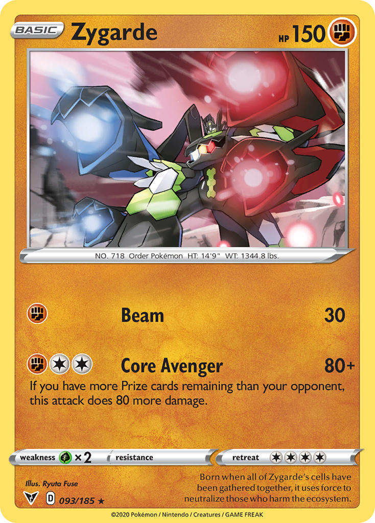 Zygarde (093/185) [Sword & Shield: Vivid Voltage] | Total Play