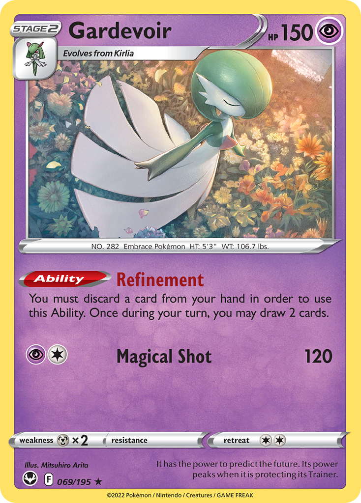 Gardevoir (069/195) (Theme Deck Exclusive) [Sword & Shield: Silver Tempest] | Total Play