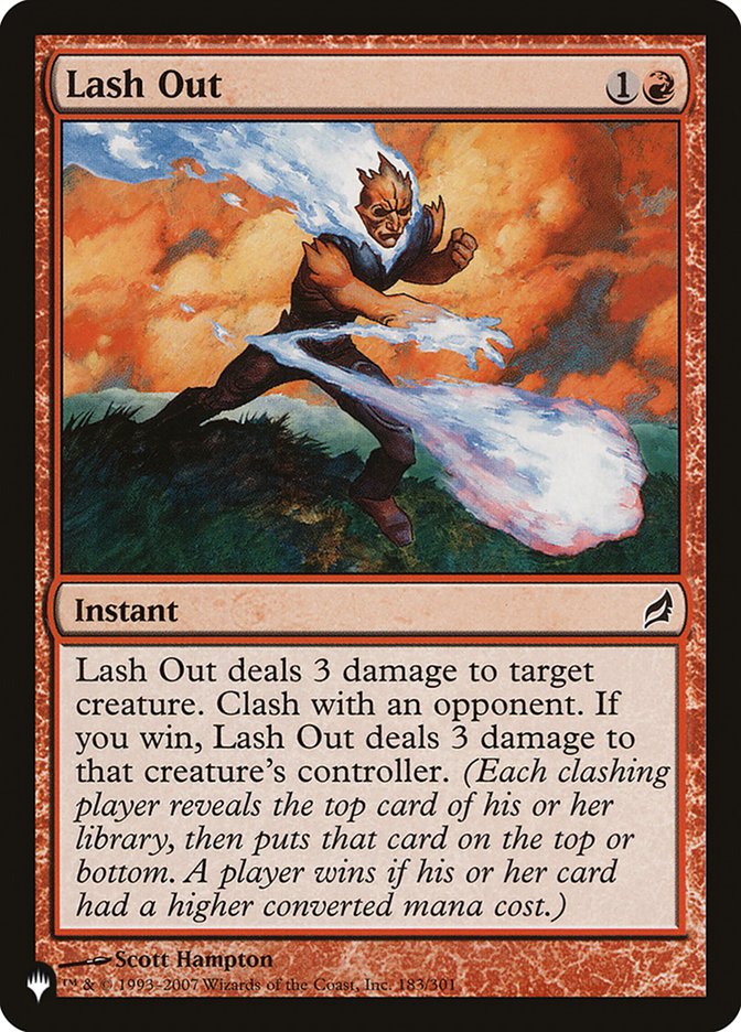 Lash Out [The List] | Total Play