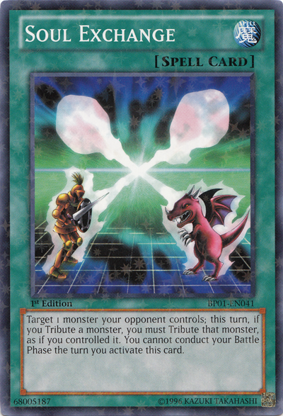 Soul Exchange [BP01-EN041] Starfoil Rare | Total Play