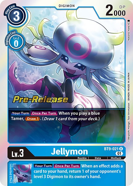 Jellymon [BT9-021] [X Record Pre-Release Promos] | Total Play