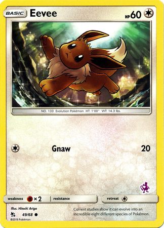 Eevee (49/68) (Mewtwo Deck) [Battle Academy 2020] | Total Play